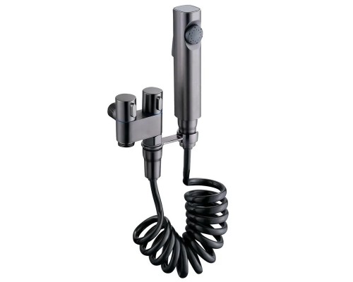 Кран для гігієнічного душу та бачка унітаза Mixxus AVT-01 GRAPHITE