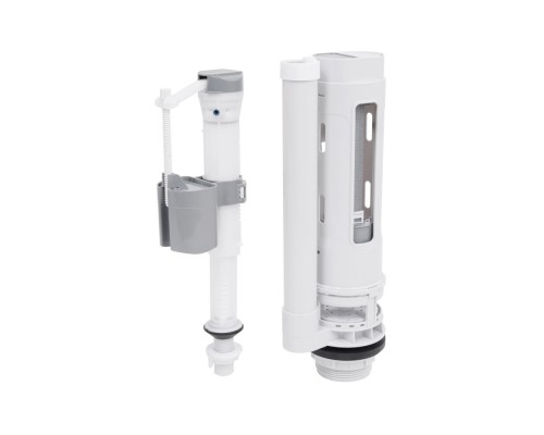 Компакт Qtap Nando напольный Rimless с сиденьем Slim Duroplast/ Soft-close/ Quick relase