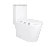 Компакт моноблок Qtap Kolibri Ultra Quiet із сидінням Slim Duroplast/ Soft-close/ Quick Release