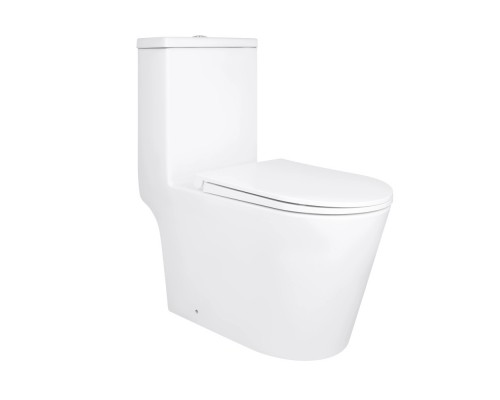 Компакт моноблок Qtap Kolibri Ultra Quiet із сидінням Slim Duroplast/ Soft-close/ Quick Release