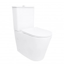 Компакт Qtap Arvin Ultra Quiet напольный, с сиденьем Slim Duroplast / Soft-close / Quick Release