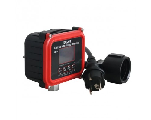 Реле тиску електронне KOER KSR-10 регулююче, до 1,5кВт, кабель з євровилкою та розеткою