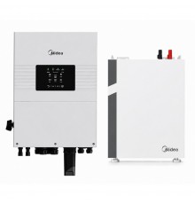 Комплект резервного живлення Midea MEI2-HS6L + АКБ Midea MEB2-B5L-RA 5.12 kW