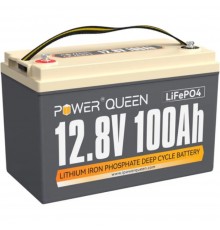 Аккумулятор литий-железо-фосфатный Power Queen LiFePO4 12V 100Ah 1280Wh