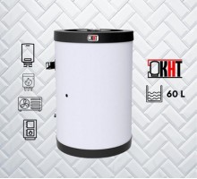 Буферная ёмкость KHT HPTH 60 литров для тепловых насосов, электрокотлов (НРТH-B-60-WP-PU)