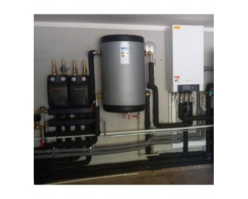 Буферна ємність KHT HPTH 60 літрів для теплових насосів, електрокотлів (НРТH-B-60-WP-PU)