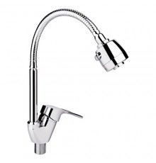 Змішувач для кухні Lidz Agata 008F4, Chrome (k40)