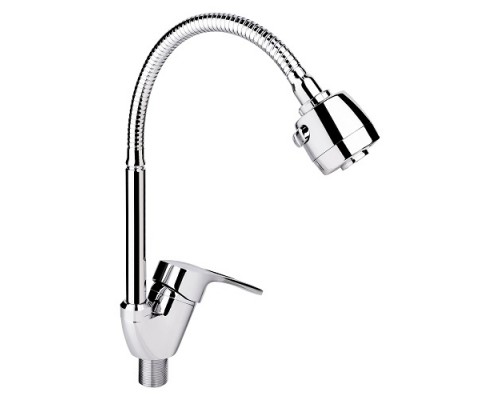 Змішувач для кухні Lidz Agata 008F4, Chrome (k40)