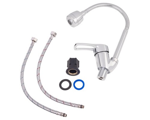 Змішувач для кухні Lidz Agata 008F4, Chrome (k40)