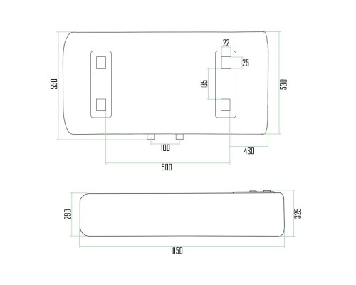 Бойлер Thermo Alliance DT100H20G(PD) мокрый тэн