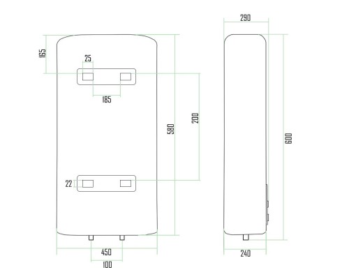 Бойлер Thermo Alliance DT30V20G(PD)/2 мокрый тэн