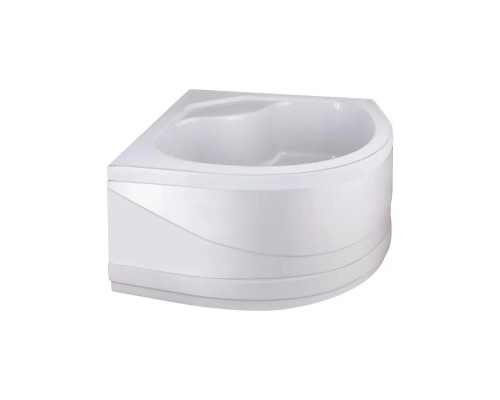 Душова кабіна Latwa SC90x90.SAT.HIGH.FR напівкругла, скло Frost 4 мм + Душовий піддон Kapielka ST90x90x41, з панеллю Lidz