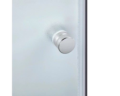 Душова кабіна Latwa SC90x90.SAT.LOW.FR, напівкругла, скло Frost 4 мм + Душовий піддон Kupala ST90x90x16 Lidz