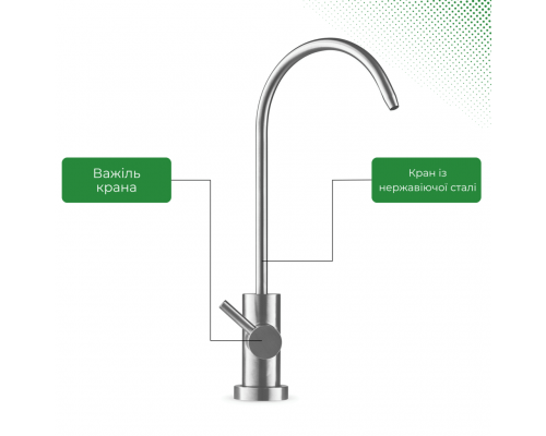 Прямоточная фильтр-система обратного осмоса VIO AW-RL01 600 G