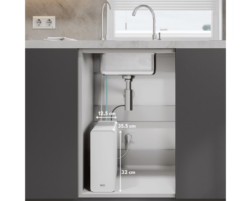 Прямоточная фильтр-система обратного осмоса VIO AW-RL01 600 G