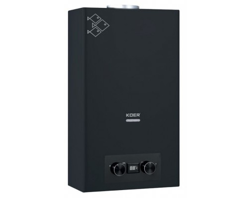 Газовая колонка KOER KWH.G0110 BLACK Газовая колонка KOER KWH.G0110 BLACK