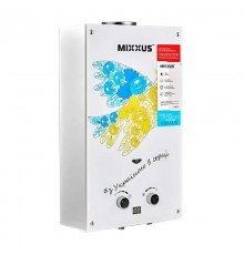 Газова колонка MIXXUS GWH-0610 BASIC GLASS
