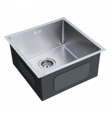 Мийка кухонна інтегрована MIXXUS 480х430 SATIN 3.0/1.0 mm