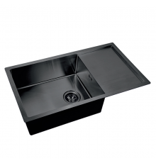 Мийка кухонна інтегрована MIXXUS 780х440 Black 3.0/1.0 mm