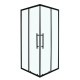 Душова кабіна Insana Aqua Black 90х90х190 без піддону