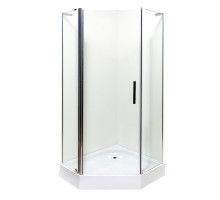 Душова кабіна Insana Ethna Clear P91 С 90x90x200 дрібний піддон