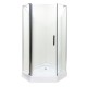 Душова кабіна Insana Ethna Clear P91 С 90x90x200 дрібний піддон