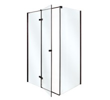 Душова кабіна INSANA Adriana Black 120х90х195 без піддону