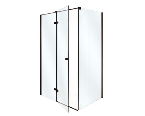 Душевая кабина INSANA Adriana Black 120х90х195 без поддона