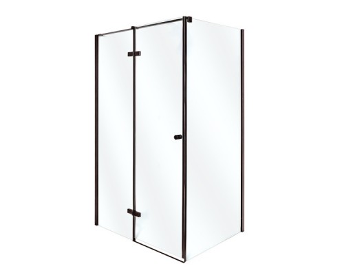 Душевая кабина INSANA Adriana Black 120х90х195 без поддона