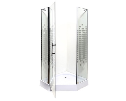 Душова кабіна Insana Ethna Puzzle P91 P 90x90x200 дрібний піддон