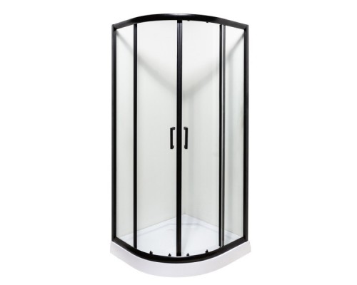 Душова кабіна Insana MIRA black 90x90x205 дрібний піддон