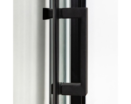 Душова кабіна Insana MIRA black 90x90x205 дрібний піддон