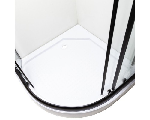 Душова кабіна Insana MIRA black 90x90x205 дрібний піддон
