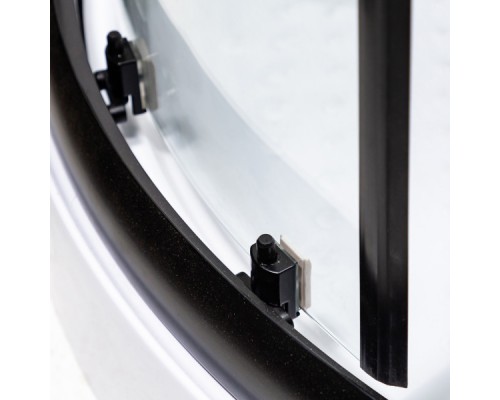 Душова кабіна Insana MIRA black 90x90x205 дрібний піддон