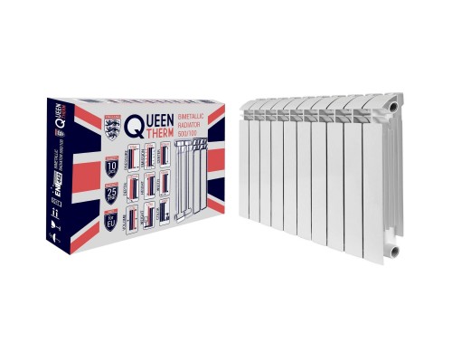 Радіатор біметалічний QUEEN THERM 500/100