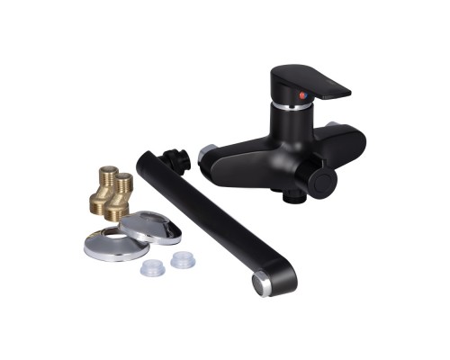 Змішувач для ванної пластиковий Brinex BRIN35B005 Black