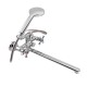 Змішувач для ванни Lidz Lamb 140, Chrome