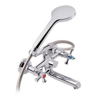 Змішувач для ванни Lidz Lamb 142, Chrome