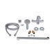 Змішувач для ванни Lidz Latwa 005, Chrome (k35)