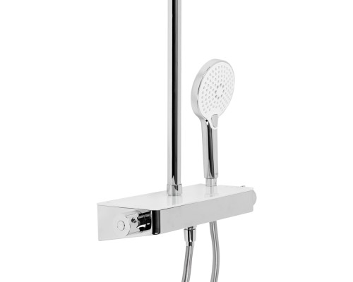 Душевая система Q-tap Sloup Chrome White Qtap