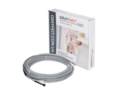 Нагрівальний кабель GrayHot15 - 9,0 (129 Вт)