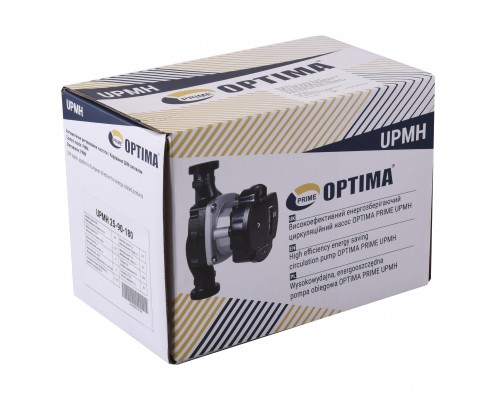 Насос циркуляционный энергосберегающий  Optima PRIME UPMH 25-90AUTO 180мм + гайки