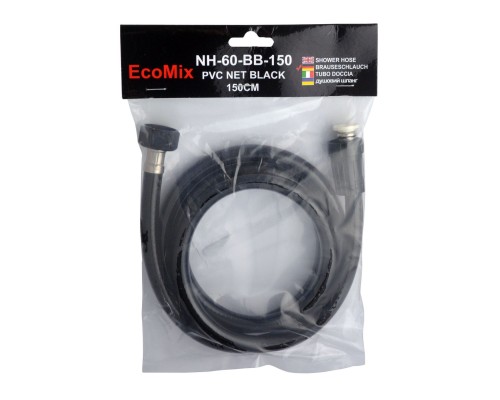 Шланг душевой EcoMIX  PVC NH-60-BB-150