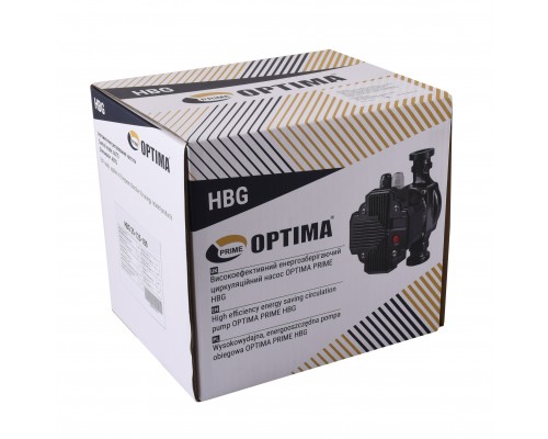 Насос циркуляционный энергосберегающий  Optima PRIME HBG 25-125AUTO 180мм