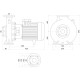 Насос моноблочный IR 32-200NB 5,5 кВт SAER (30 м3/ч,53,6 м)