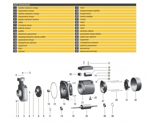 Насос центробежный Optima 2DK-20 1,5кВт