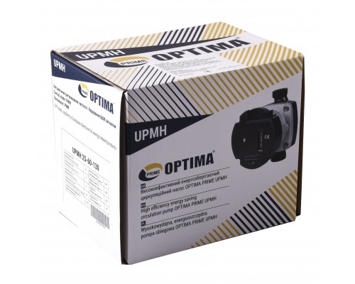 Насос циркуляционный энергосберегающий  Optima PRIME UPMH 25-60AUTO 130мм + гайки