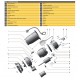 Насос фекальный  Optima WQD10-12 1,1кВт