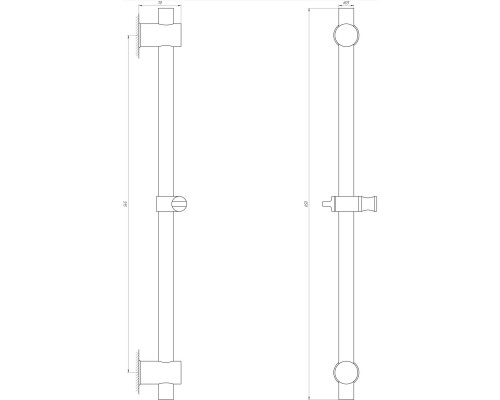 Душевая стойка Globus Lux SUS-1107-BB