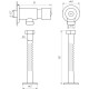 Кран-дозатор для писсуара Solomon GDU-102 (5202)